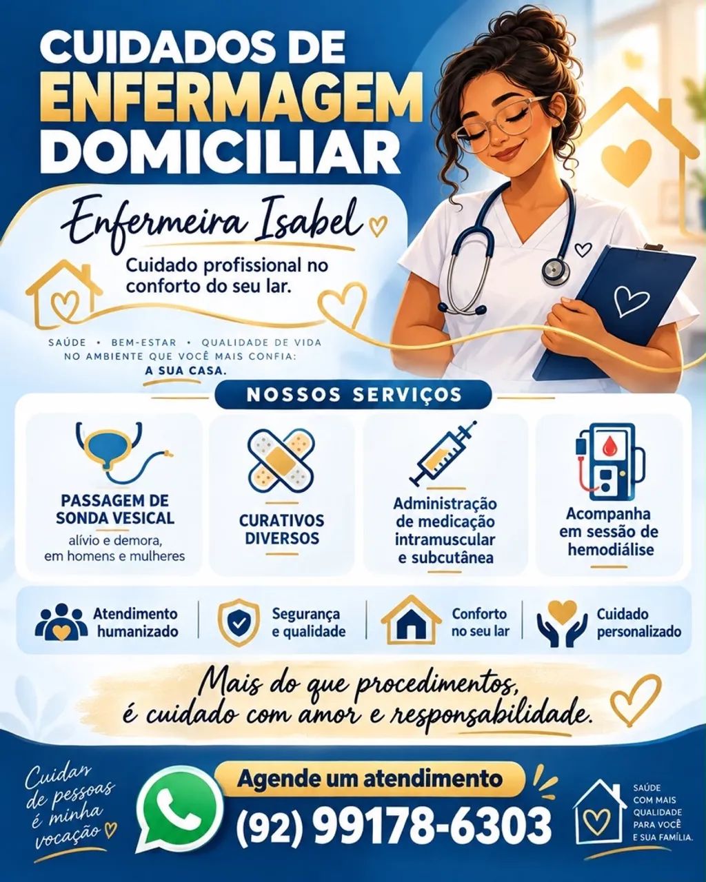 Enfermeira à domicílio
