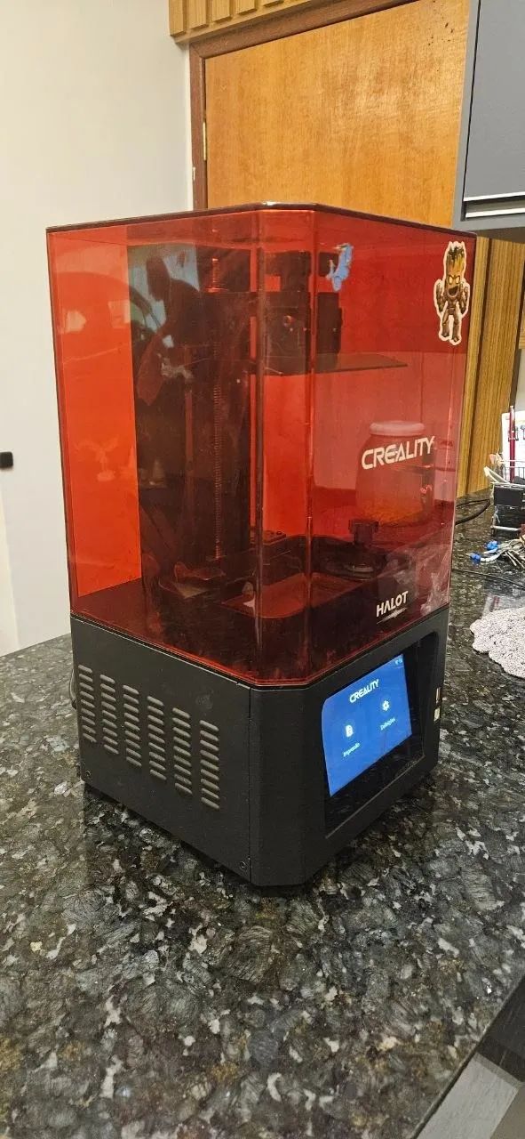 Impressora 3D Creality Halot One (resina) - Foto 5
