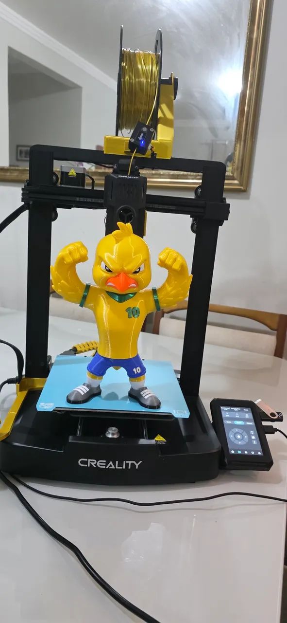 Vendo ou troco impressora 3d Ender 3 V3 KE - Foto 2