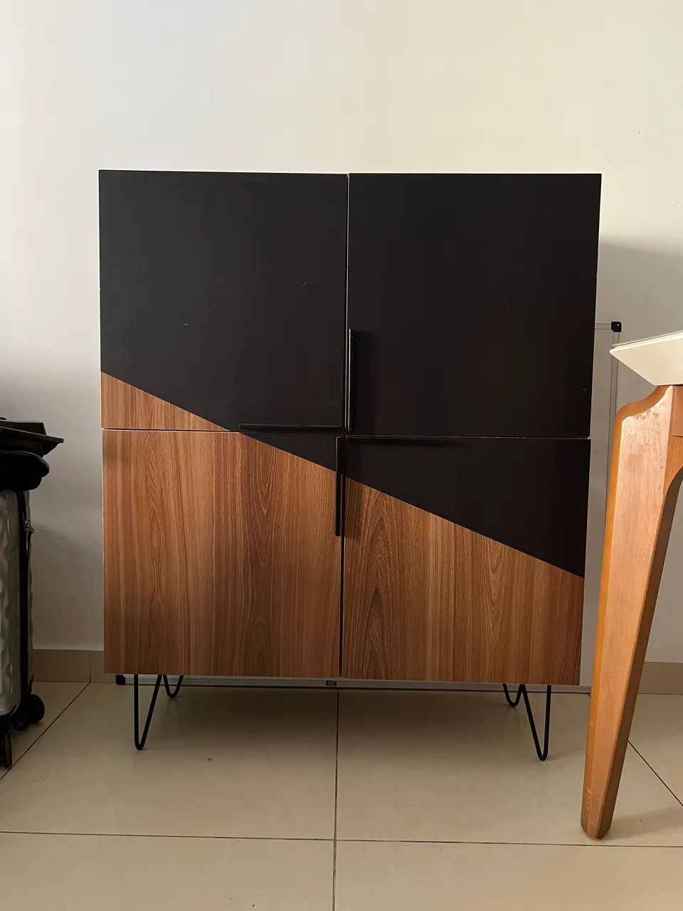 Rack (160 cm) e armário (90 cm) - Foto 4