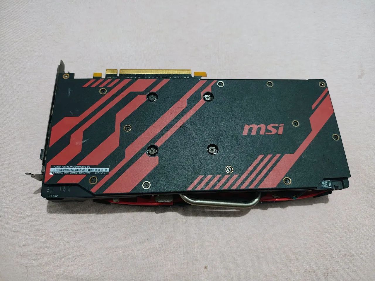 RX 580 MSI COM DEFEITO