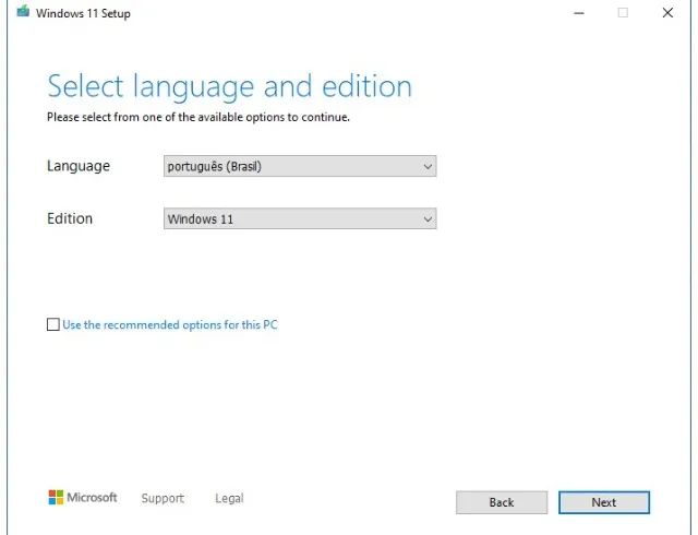 Formatação do seu PC/Notebook