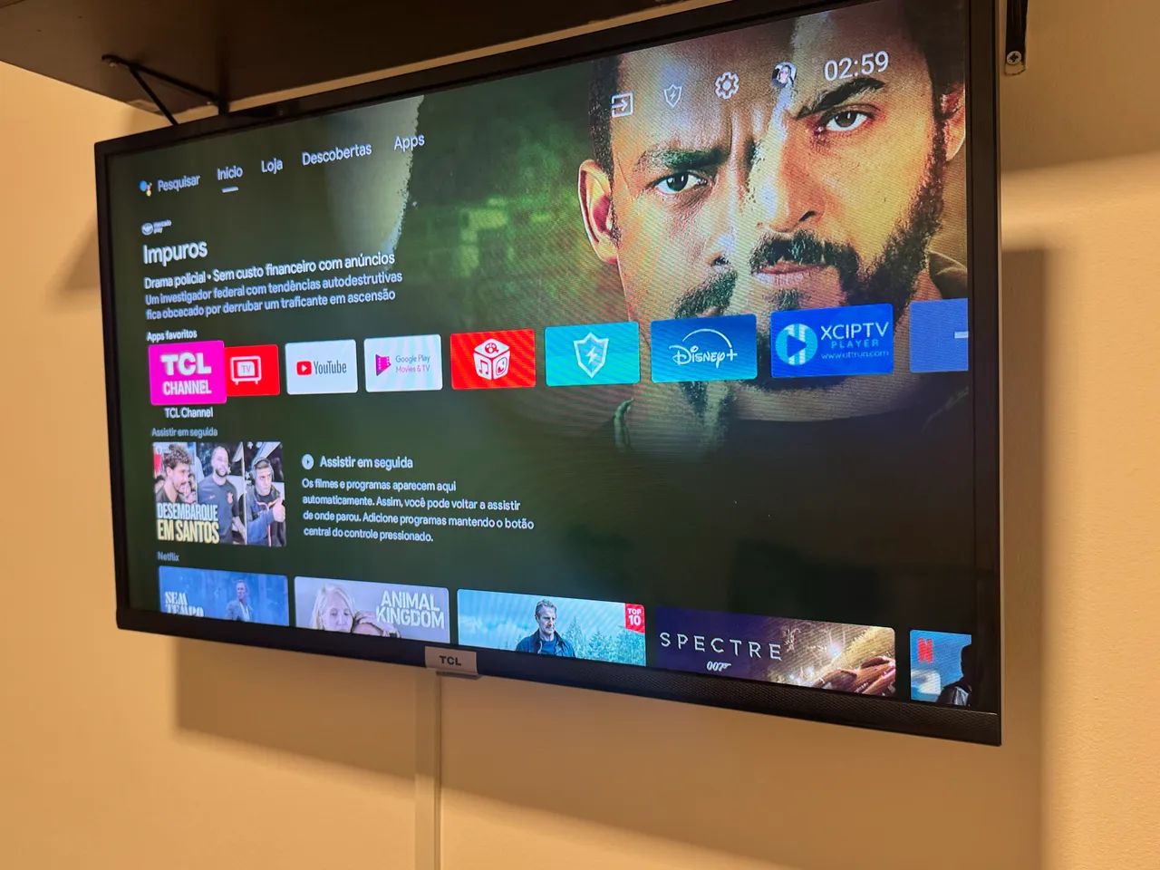 Smart TV TCL 32 polegadas - Android - Foto 5