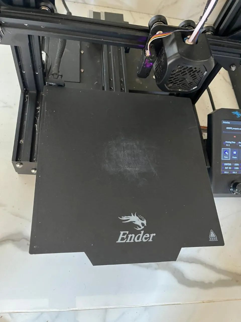 ender 3v2 com upgrades - Foto 4