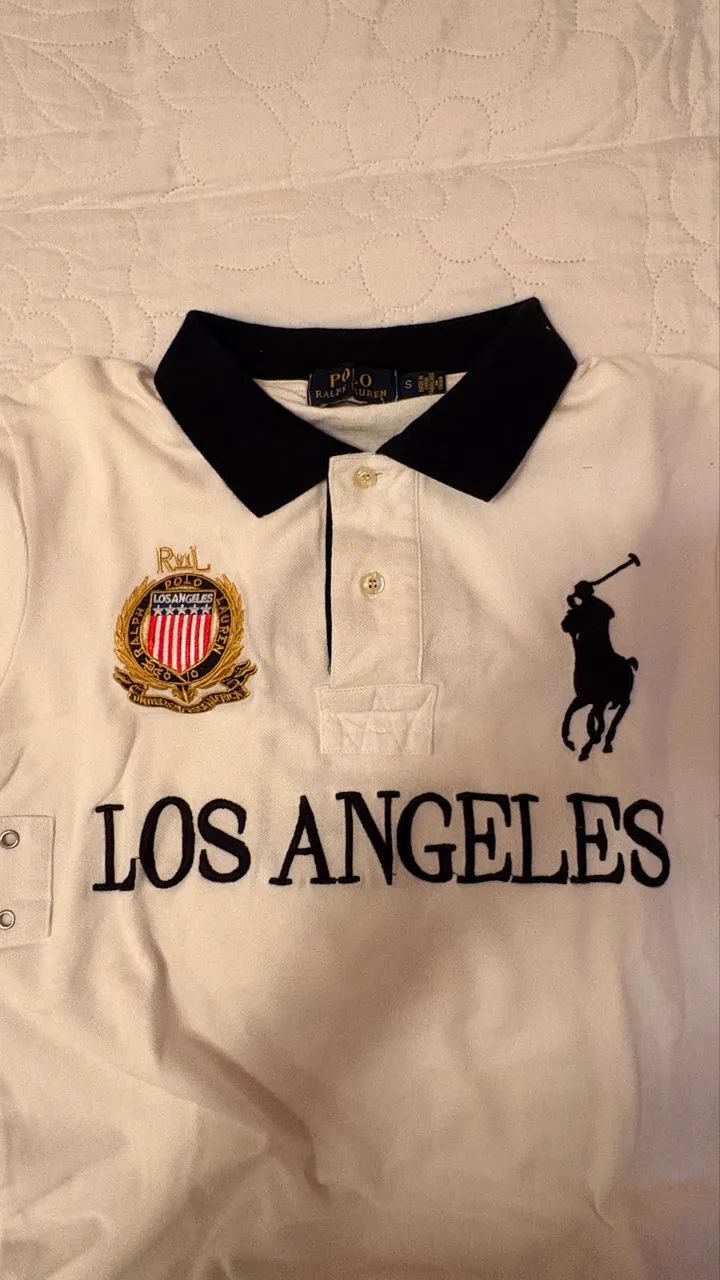 Camisa Polo Ralph Lauren Chief Keef Los Angeles - Importada