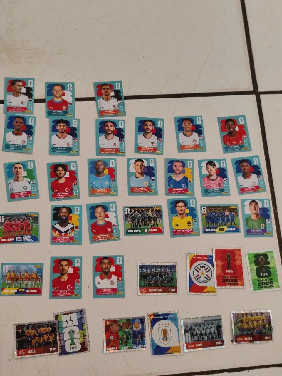 Vende-se carinhas da copa