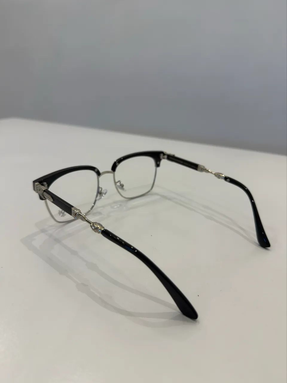 Óculos Chrome Hearts anti luz azul - Foto 4