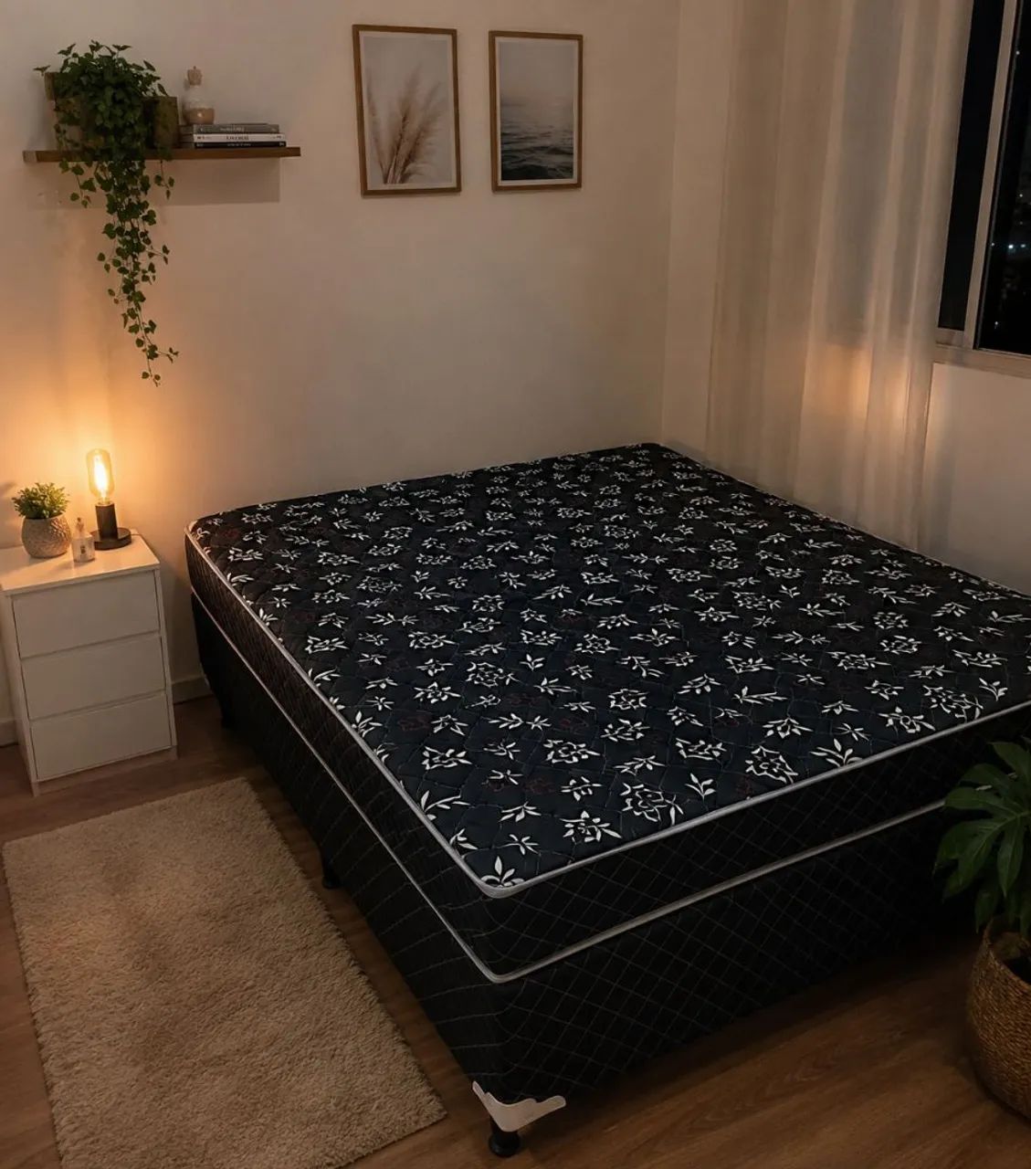 Cama Box Casal Conjugada 