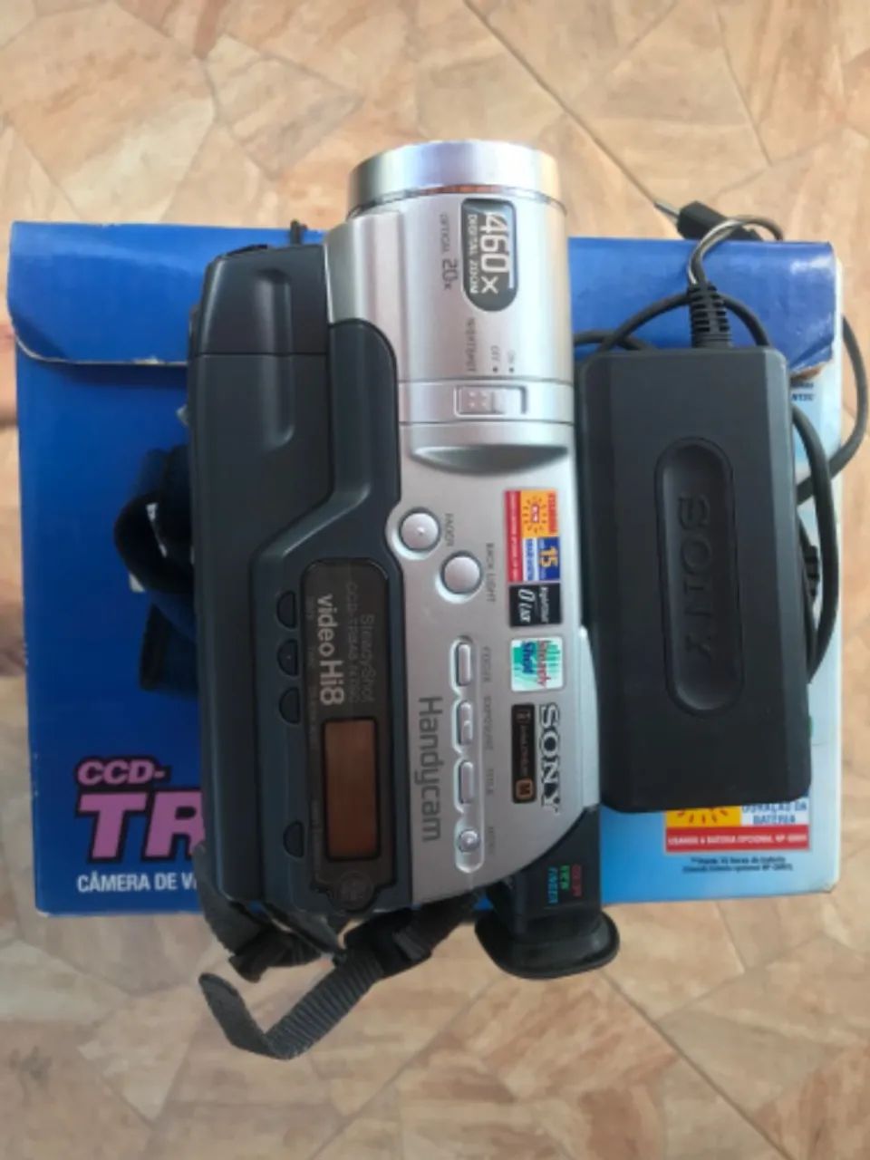 Câmera Sony filmadora colorida MOD. CCD TR848 - Câmeras e