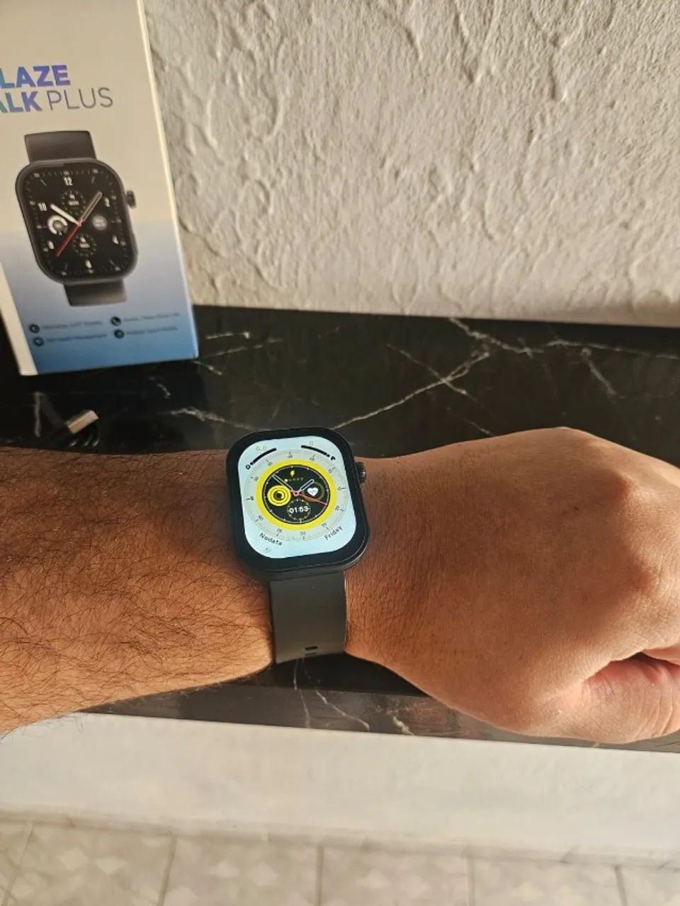 Relógio Inteligente Zeblaze Btalk Plus Estilo Premium - Foto 3