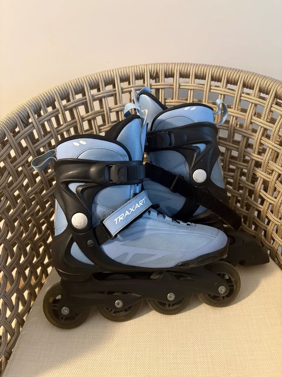 Patins Roller Traxart Traxion - In Line - ABEC-5 - Seminovo 