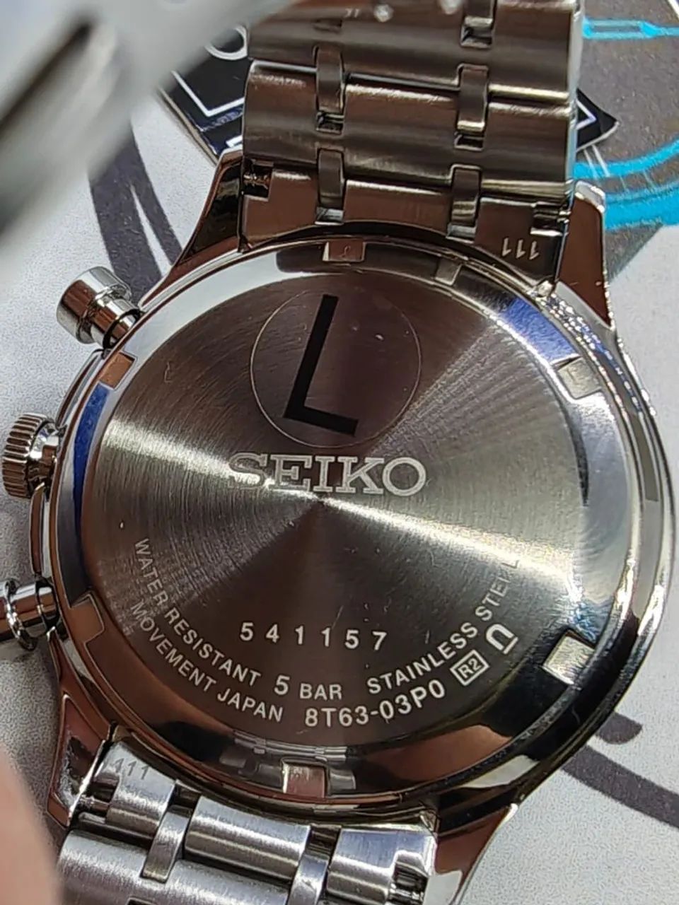 RELOGIO SEIKO CRONOGRAPH SSB481B1 - Foto 3