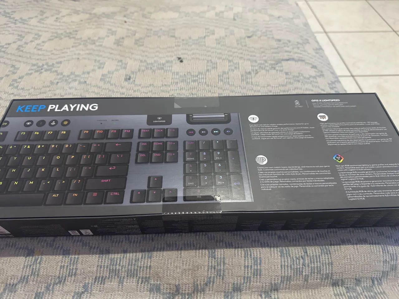 Teclado G915 X LIGHTSPEED 65049961053569121