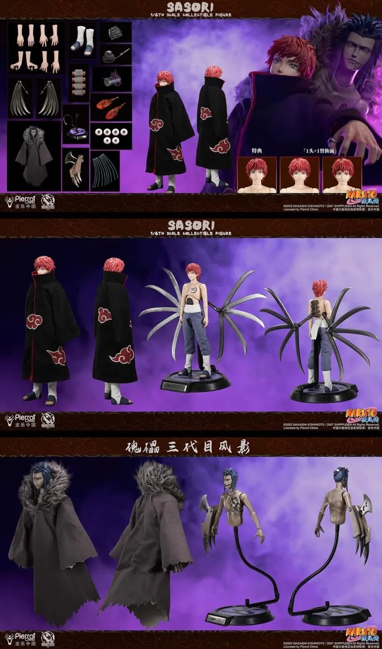 Sasori 1/6 Rocket Toys Naruto - Foto 2