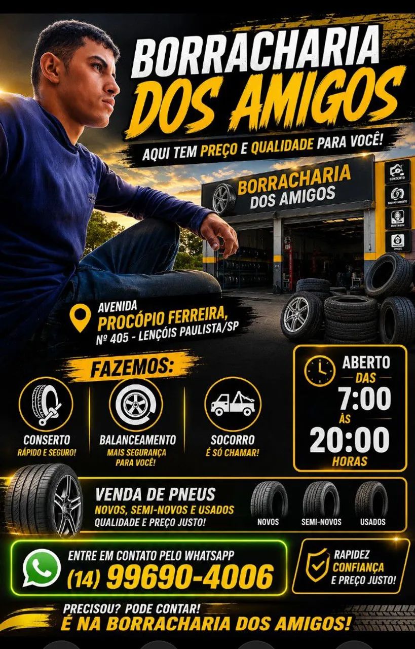 *Borracharia dos amigos    