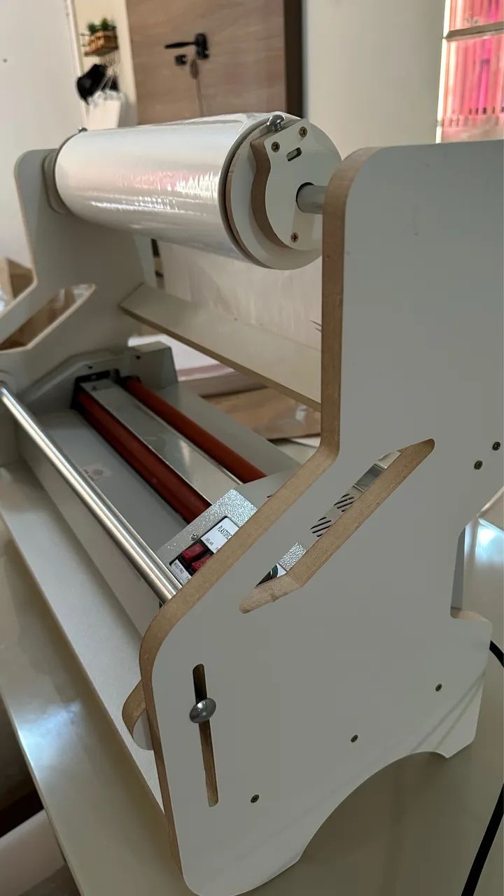 Laminadora plastificadora + suporte  - Foto 4