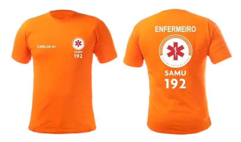 Camiseta SAMU Personalizada - Foto 4