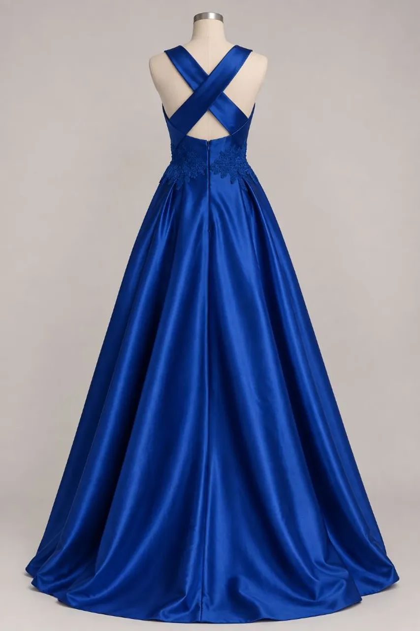 Vestido azul longo - Foto 2
