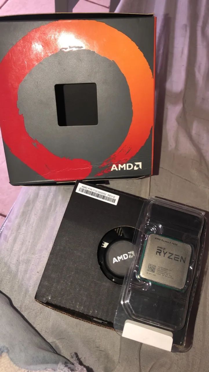 Ryzen 5 2600 + cooler box original 