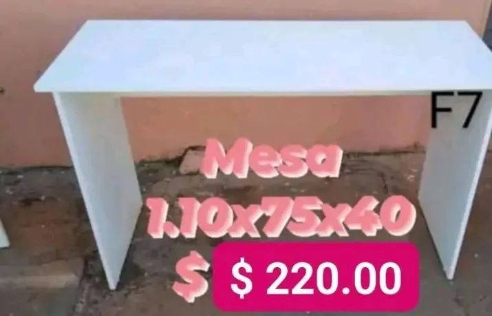 VARIAS MESAS MDF NOVO  - Foto 2