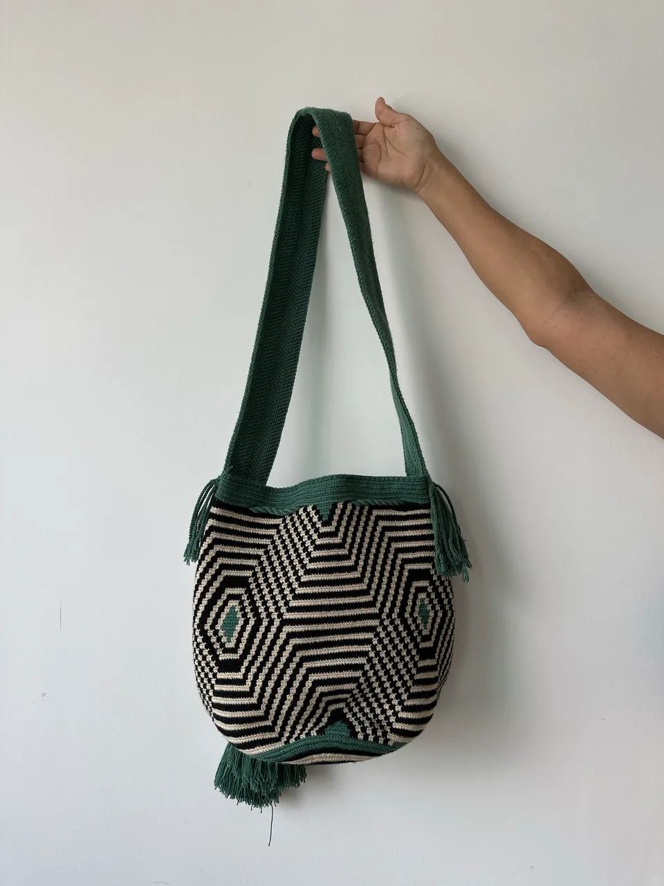 Bolsa de crochê colombiana  - Foto 2