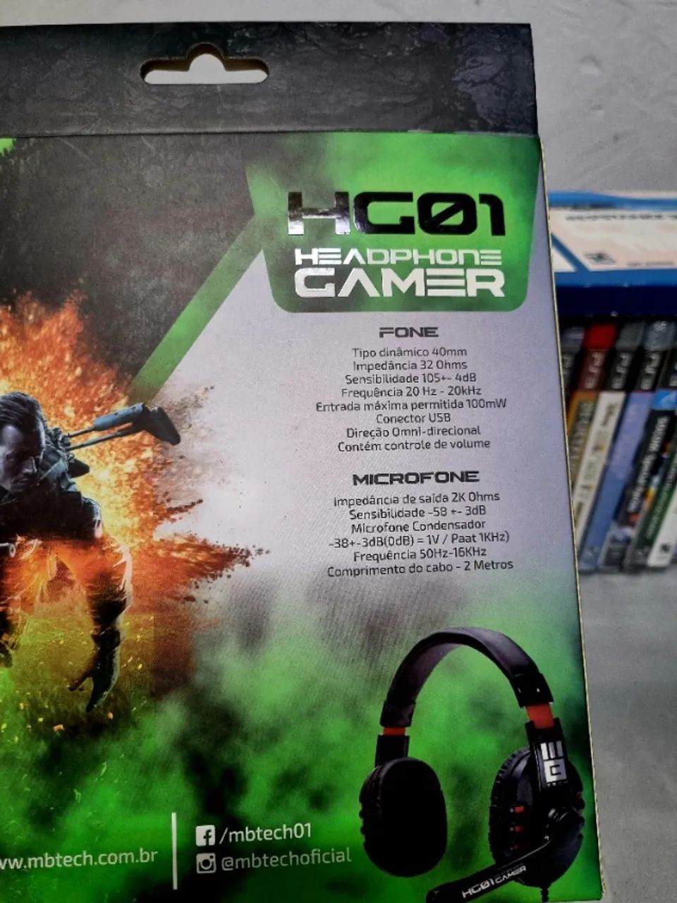 Headset gamer para computador  - Foto 3