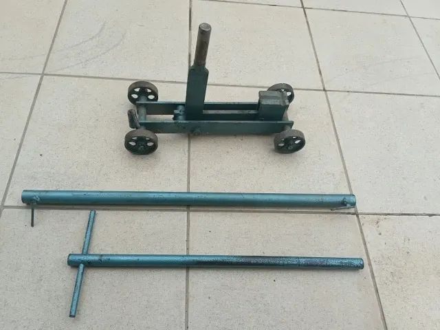 Macaco Mecânico Jacaré de Oficina para Elevação de Veículos - não é hidraulico
