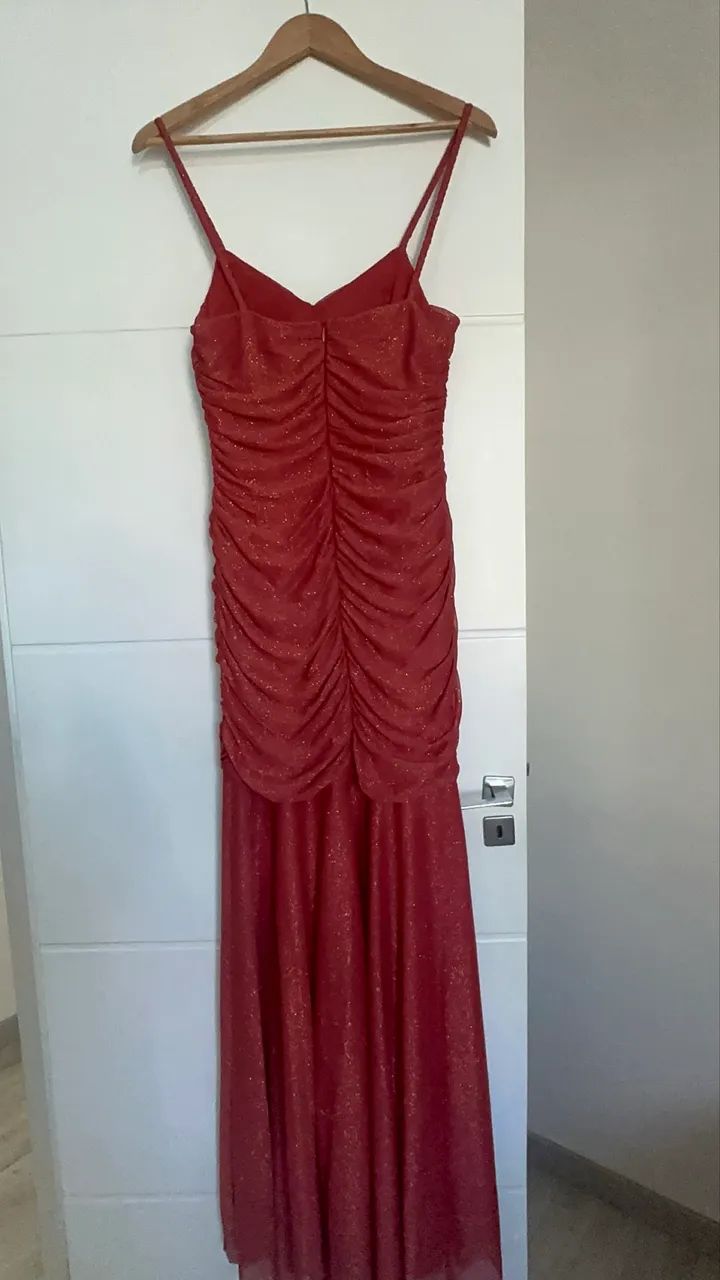 Vestido de festa Terracota - Foto 4