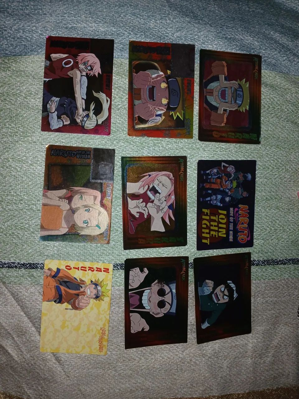 Cards Naruto - Panini 2002