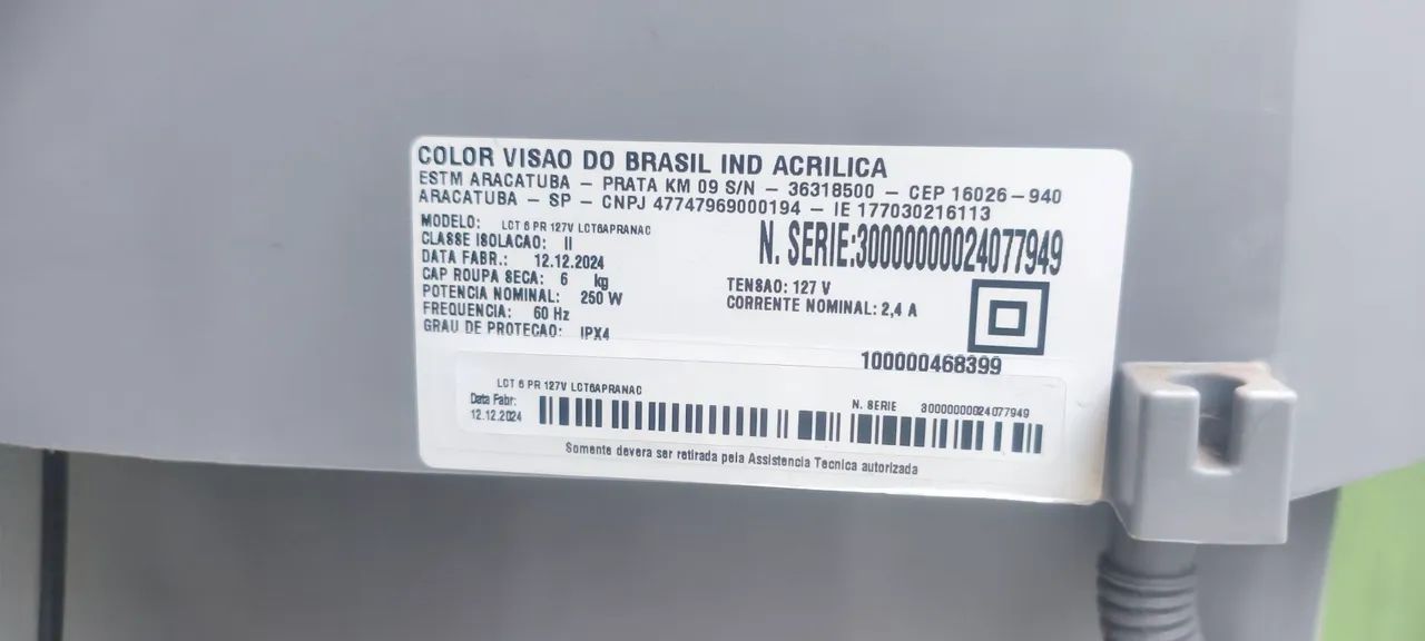 Tanquinho Colormaq LCT 6 PR - Foto 4