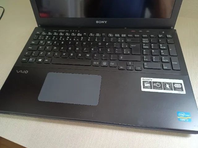 sony vaio i7 SSD240GB 12GB フルHD ノートパソコン Notebook Sony Vaio Intel i7 SSD 240GB - 12GB Memória - Geforce GT