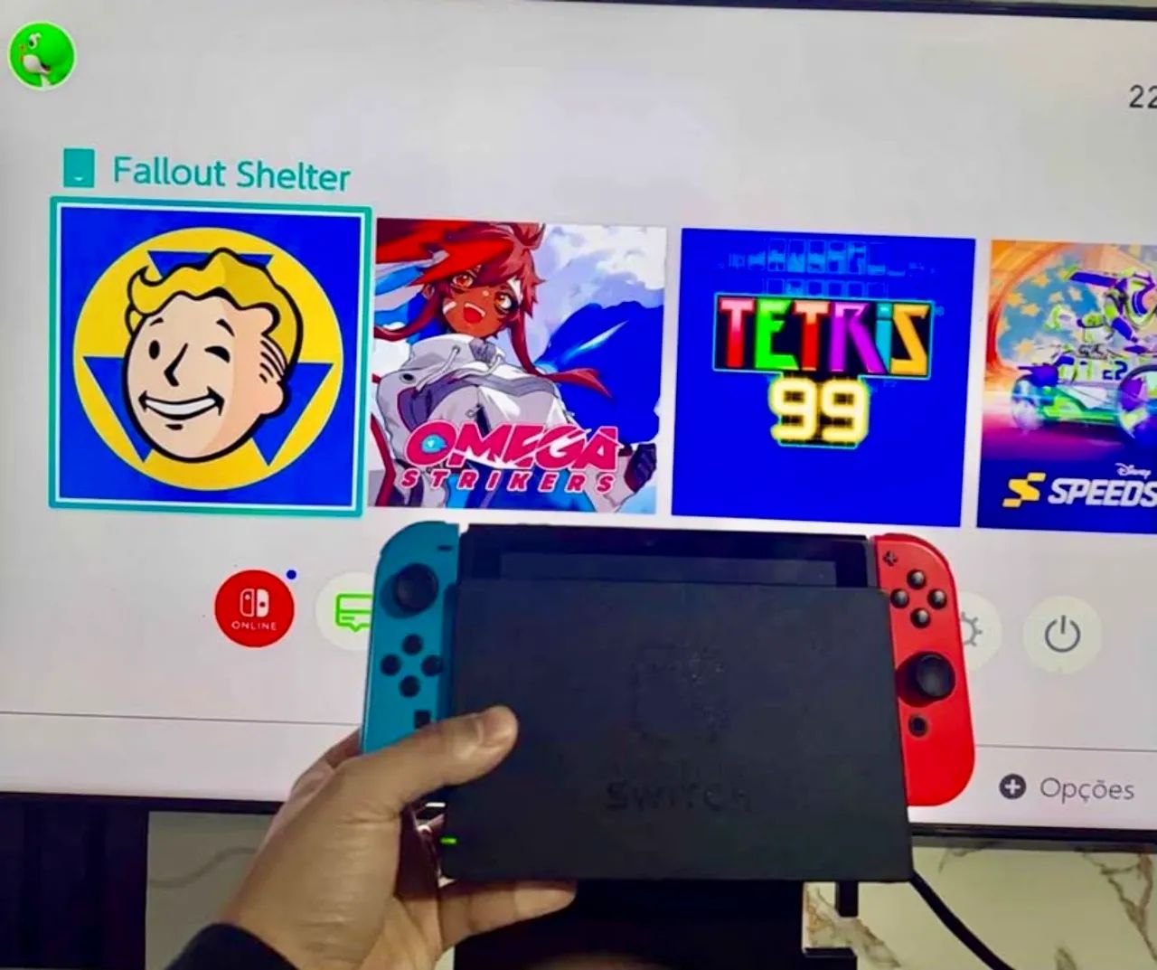 Nintendo Switch V2 | 2 Joycons | Completo na Caixa - Foto 4