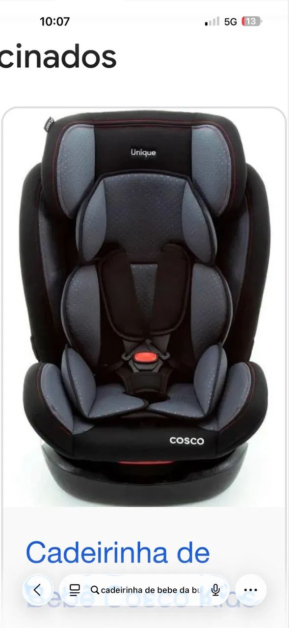 Cadeirinha de bebê 