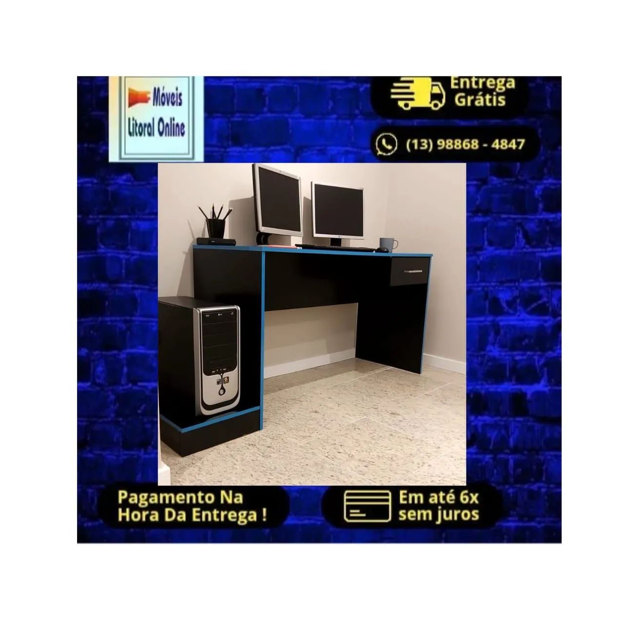 ESCRIVANINHA GAMER ARTELY EM PROMOÇÃO ! - Foto 2