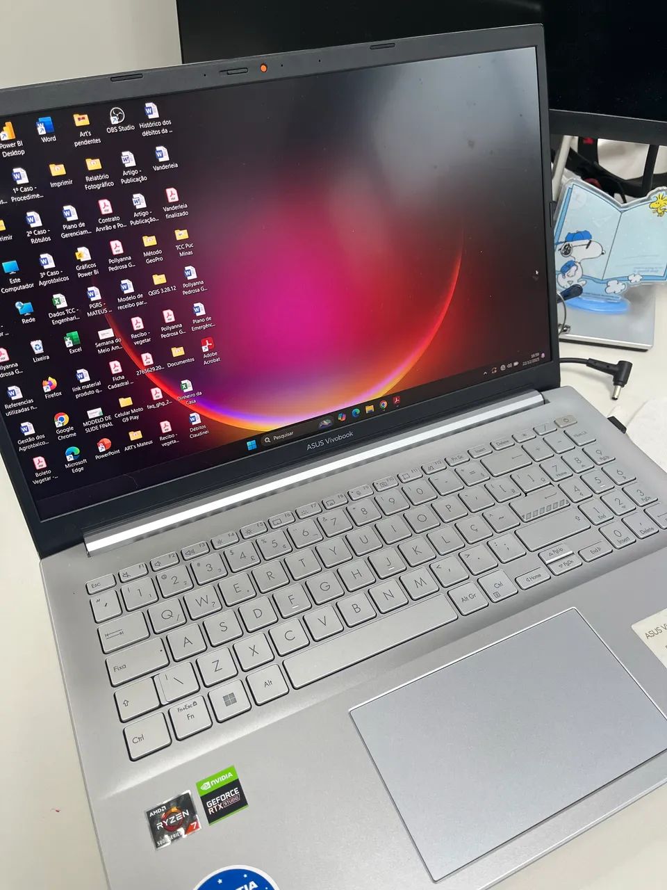 Notebook ASUS Vivobook Pro 15 Ryzen 7 16GB RTX SSD - Foto 3