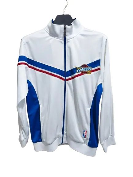 Jaqueta NBA Original Com Zíper, Blusão Branco (não Envio)