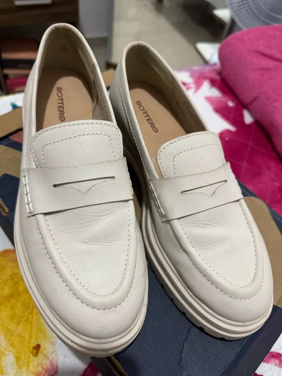 Mocassim Bottero 38 Off White