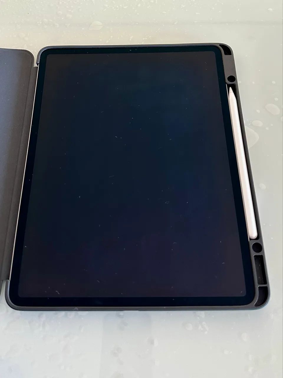 iPad 12,9 4a geração + Apple Pencil + Case ESR - Foto 3