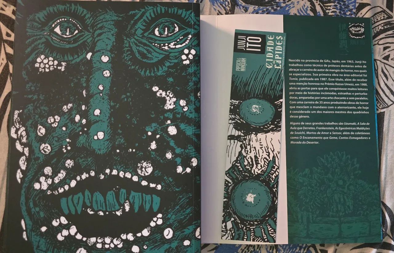 Manga Cidade das Lápides - Junji Ito - Foto 2
