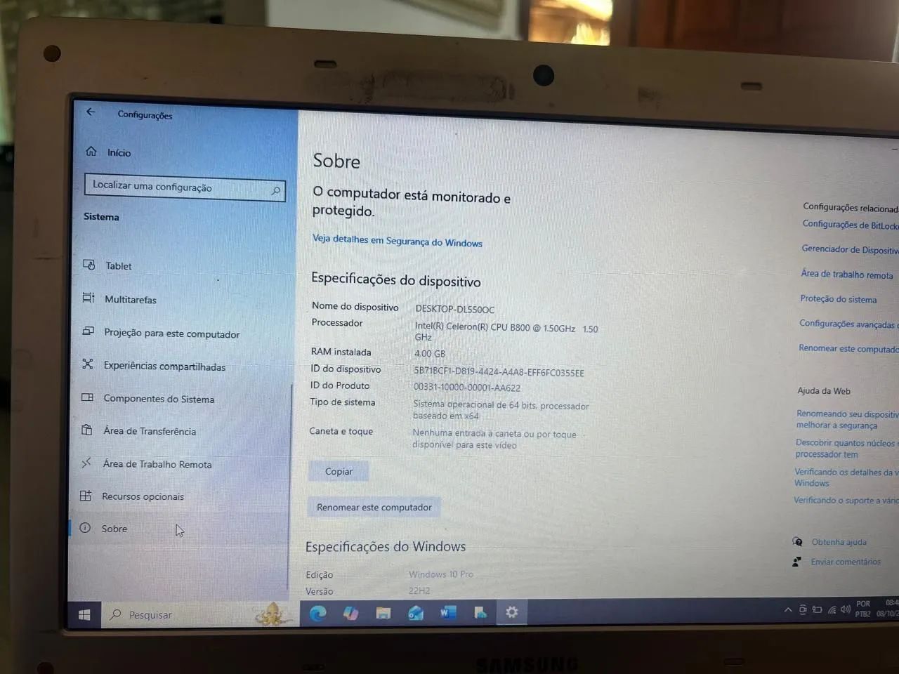 Notebook Samsung 14'' - Foto 3