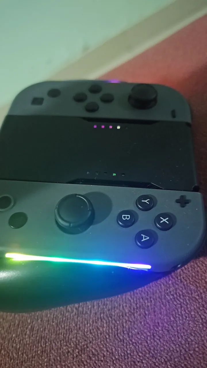 Nintendo Switch Oled m+ acessórios + jogos - Foto 3