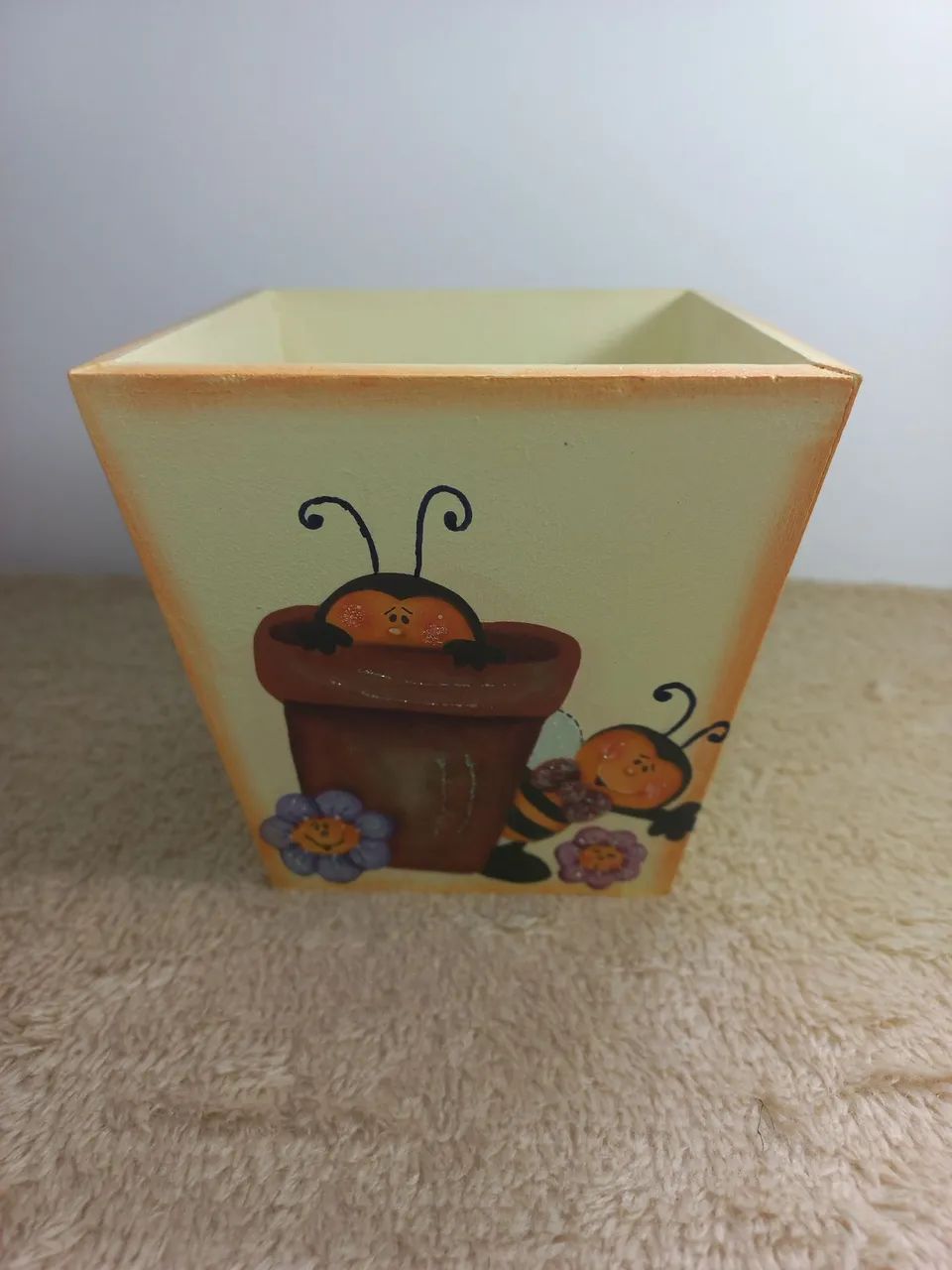 Cachepô MDF Abelhas - Foto 4