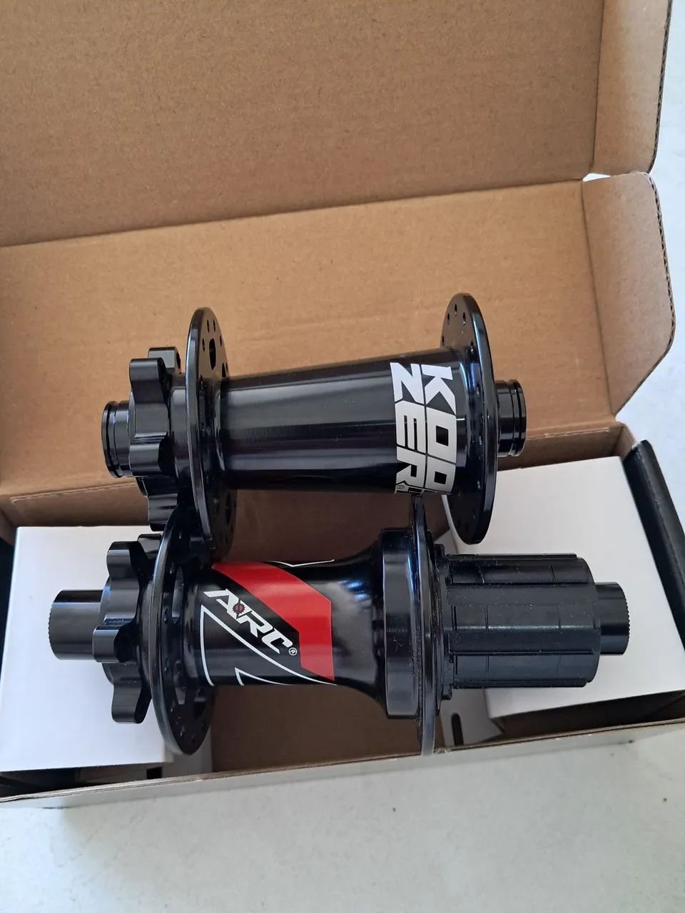 Par de cubos novo zero boost 