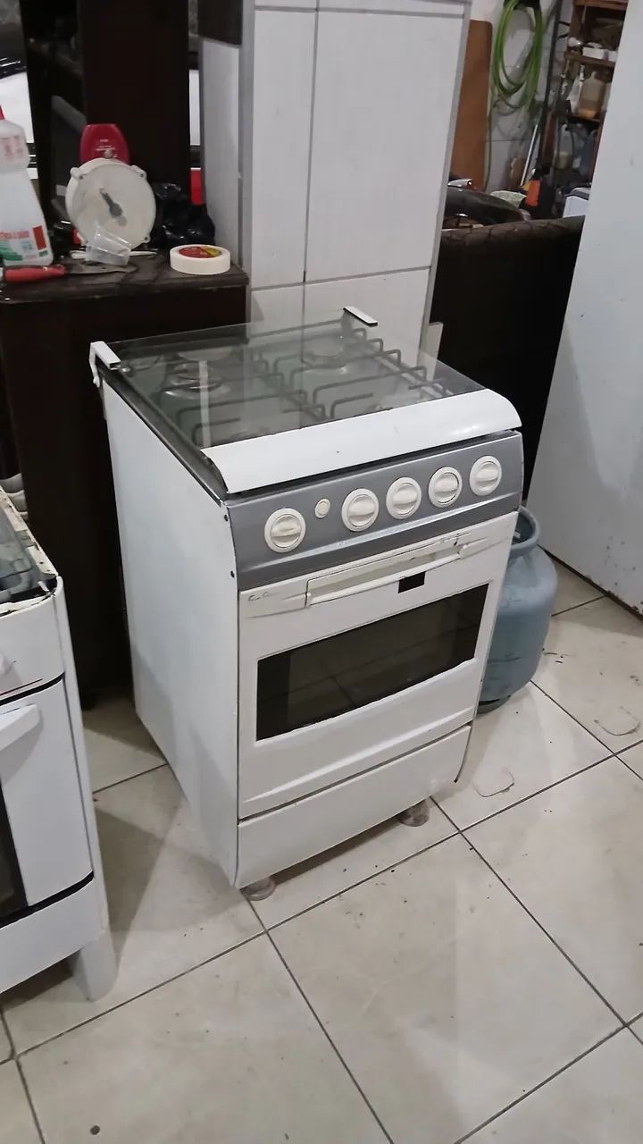 Fogão 4 bocas revisado entrega a combinar 