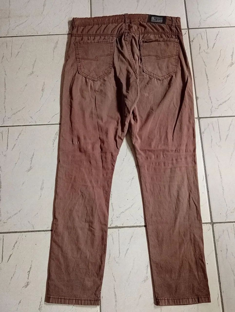 Calça Reta/Salim Marrom - Foto 2