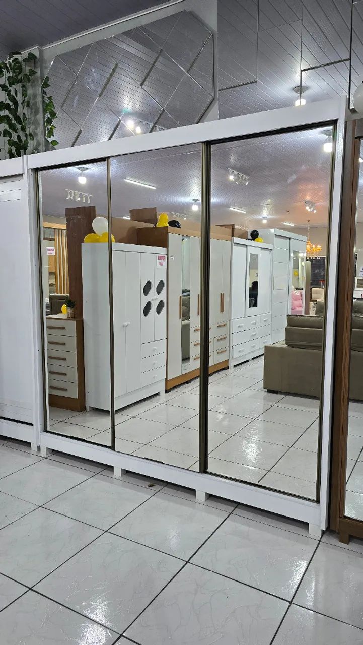 GUARDA ROUPA CASAL 100% MDF - Foto 2