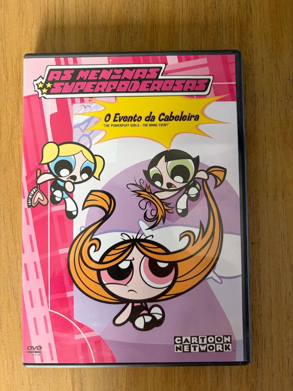 DVD as meninas super poderosas, o evento da cabeleireira. 