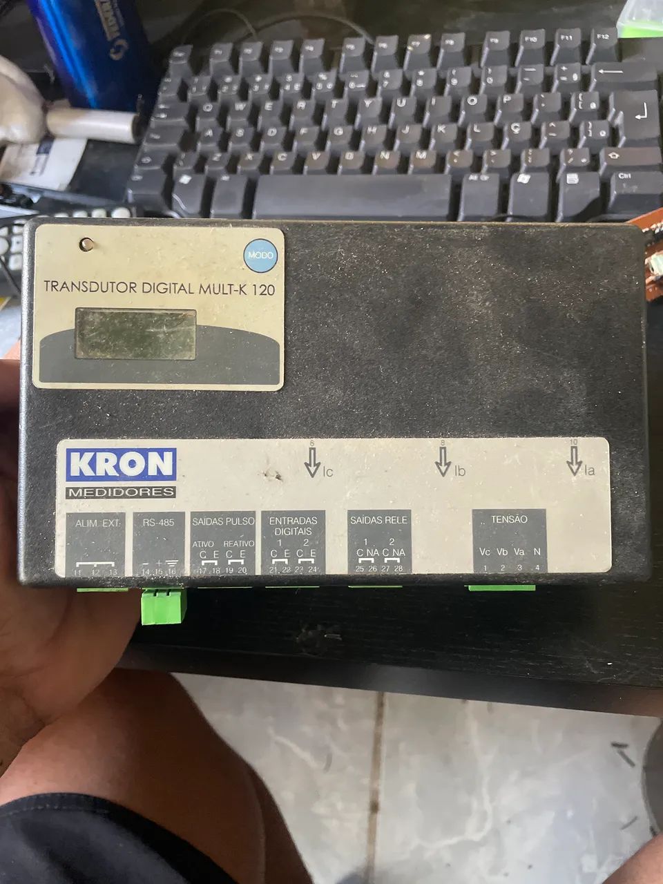 Multmedidor Mult-k 120 Kron 120a 500v 