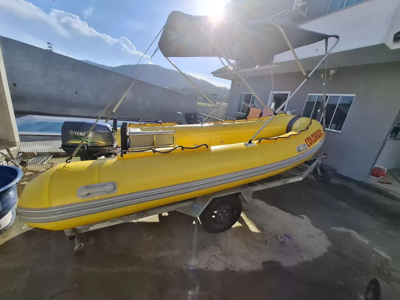 Bote inflável ano 2018 - Foto 3