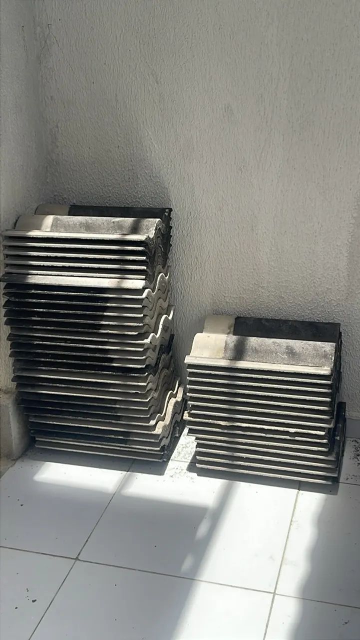 Telhas de cimento 